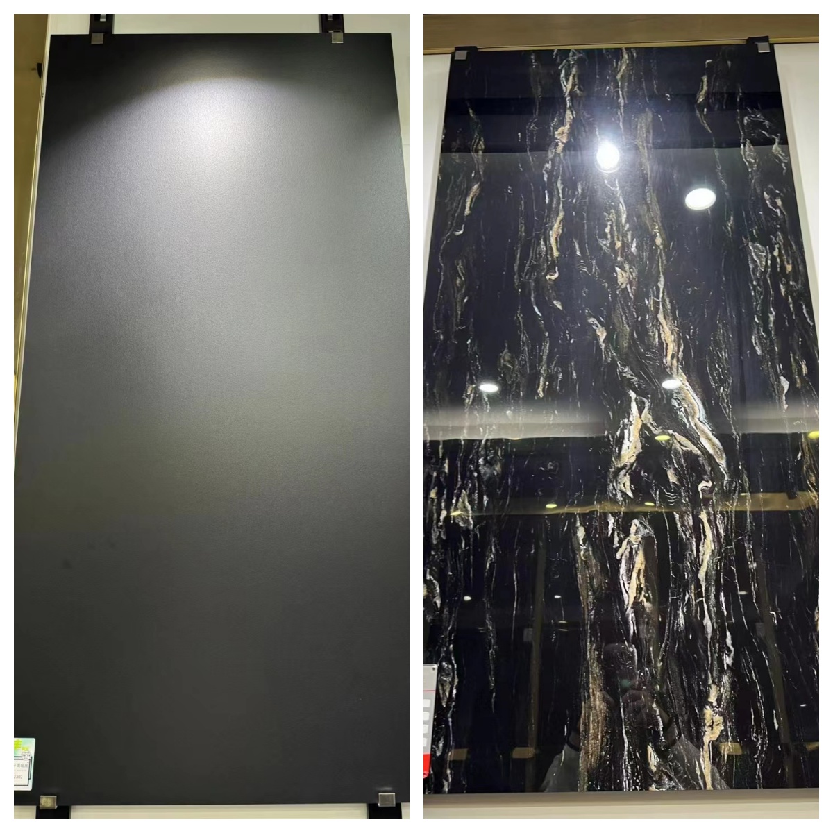 بلاط أسود ذو نوعية جيدة